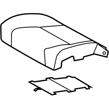 Toyota 71072-0C160-E8 Cushion Cover