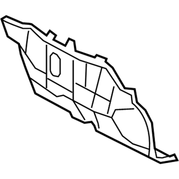 Toyota Corolla Dash Panel - 55101-12D40