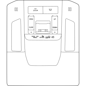 Toyota 81260-6A010-C0 Overhead Console