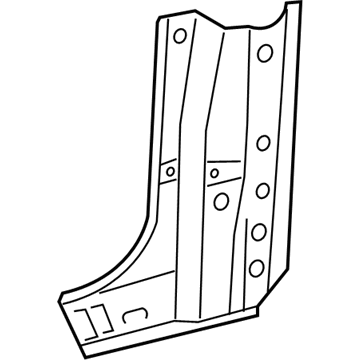 Toyota 61527-04040 Lock Pillar Reinforcement