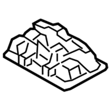 Toyota 81260-52120-B0 MAP Lamp Assembly