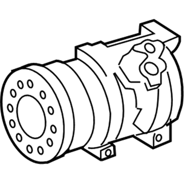 Toyota A/C Compressor Clutch - 88410-0C070