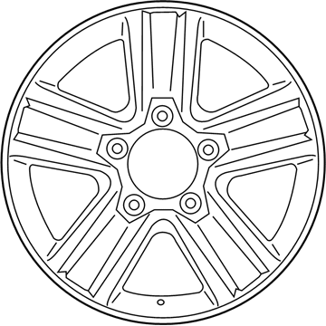 Toyota Land Cruiser Spare Wheel - 42611-60C30