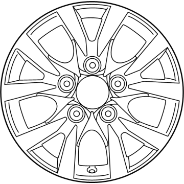 Toyota 42611-60C30 Wheel