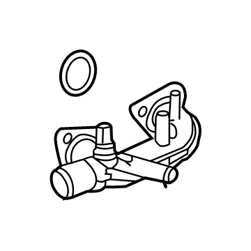 Toyota 16331-31230 Water Outlet