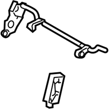 72760-AA050 Toyota Lumbar Adjuster, Driver Side Illustration 1 of 1
