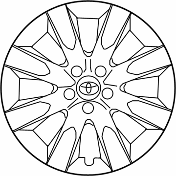 Toyota Corolla Wheel Cover - 42602-02530