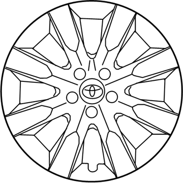 Toyota Corolla Wheel Cover - 42602-02420