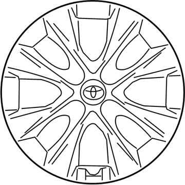 Toyota Corolla Wheel Cover - 42602-02350