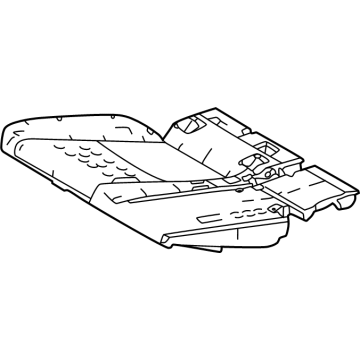 Toyota 71503-60390 Seat Cushion Pad