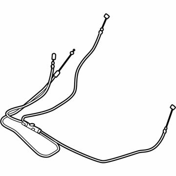 Toyota 72570-60040 Cable