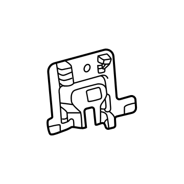 Toyota 64631-75010 Lock Cover