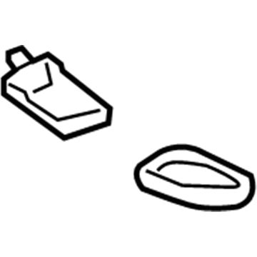 Toyota 81265-0C010 MAP Lamp Lens