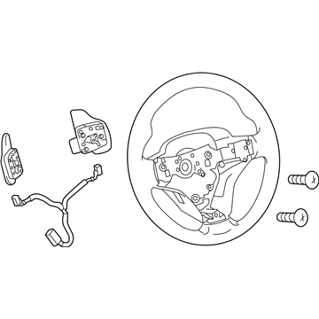 Toyota 45100-06P70-C1 Steering Wheel