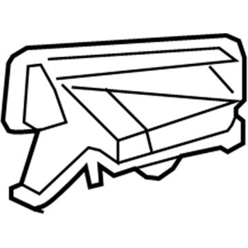 87201-0E100 Toyota Inlet Duct Illustration 1 of 1