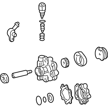 Toyota 44310-0C030 Power Steering Pump