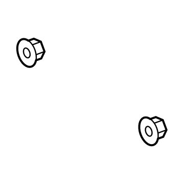 Toyota 90080-17221 Upper Control Arm Nut