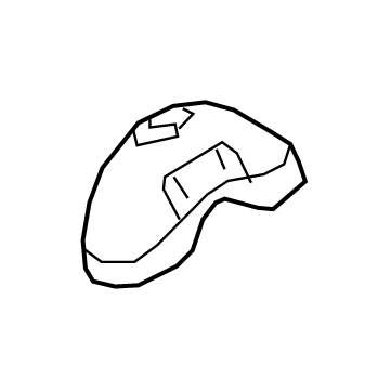 Toyota 48753-06090 Cover