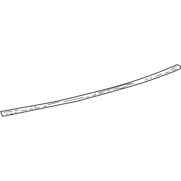 76865-06020 Toyota Retainer Plate, Rear Illustration 1 of 1