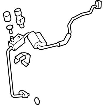 Toyota 88710-0C120 Tube Assembly
