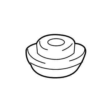52277-0E080 Toyota Stopper, Rear Illustration 1 of 1