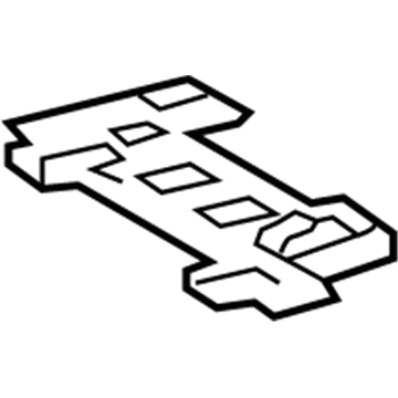 Toyota 79965-60021-A1 Under Cover