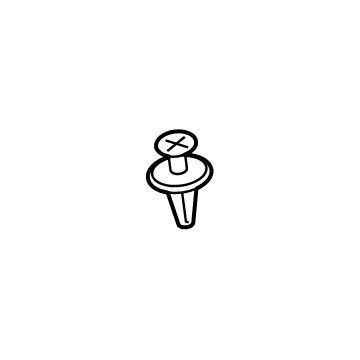 90118-WB033 Toyota Headlamp Assembly Clip Illustration 1 of 1