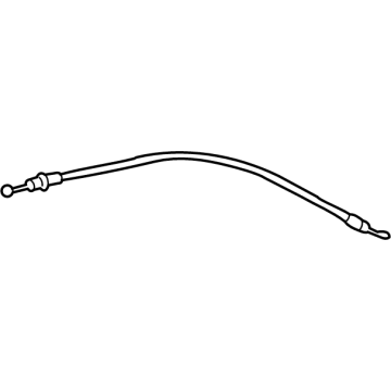 Toyota 69750-60040 Lock Cable