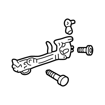 69202-60031 Toyota Frame, Driver Side Illustration 1 of 1