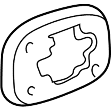 Toyota 77350-47010 Fuel Door