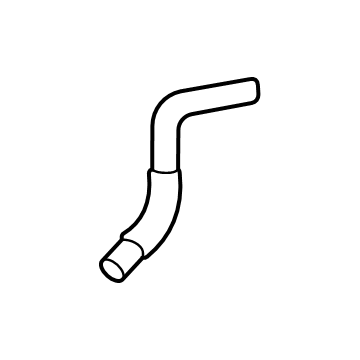 Toyota 16297-70020 By-Pass Hose