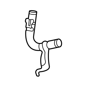 Toyota 16288-F4010 By-Pass Pipe