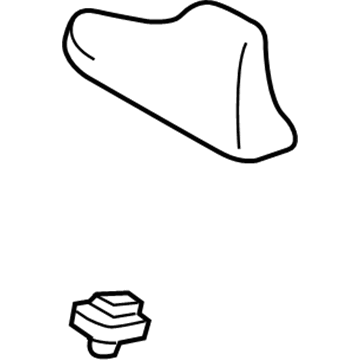 86077-60010-C1 Toyota Cover Assembly, Black Illustration 1 of 1