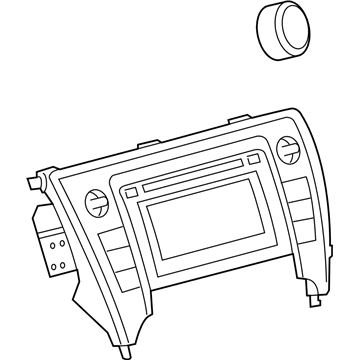 86804-06180 Toyota Receiver Illustration 1 of 1