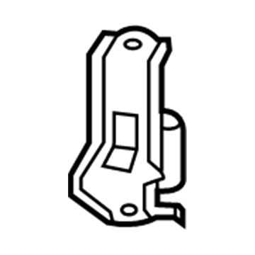 17119-0P080 Toyota Air Switch Valve Bracket Illustration 1 of 1