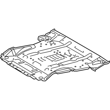 Toyota 58311-0C130 Rear Floor Pan