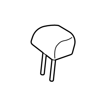 Toyota 71960-0E260-B6 Headrest, Center