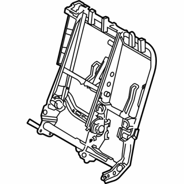 Toyota 71017-0E320 Seat Back Frame