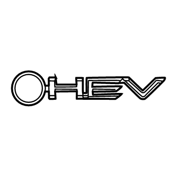 Toyota 75440-AQ010 Nameplate