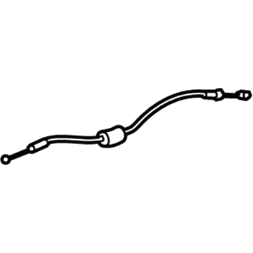 69730-12130 Toyota Lock Cable, Rear Illustration 1 of 1