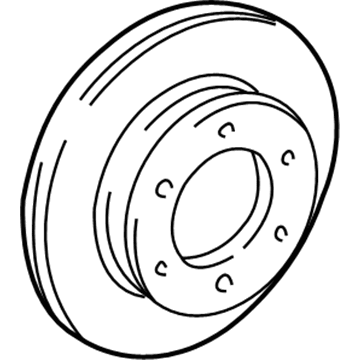 Toyota 43512-0C011 Rotor