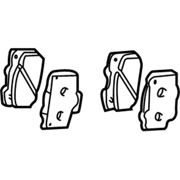 Toyota 04465-35290 Brake Pads