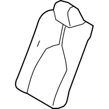Toyota 71078-AQ010-C0 Seat Back Cover
