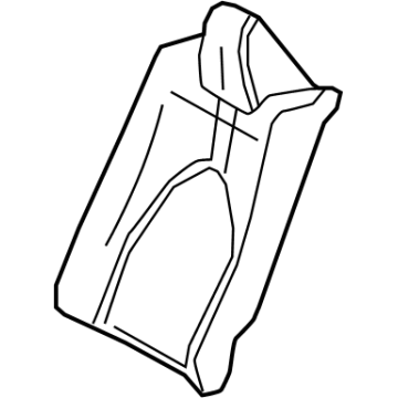 Toyota 71652-AQ020 Seat Back Pad