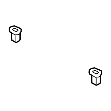 Toyota 72693-06030 Seat Cushion Pad Hook