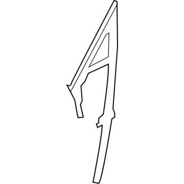 67864-WAA02 Toyota Front Seal, Driver Side Illustration 1 of 1