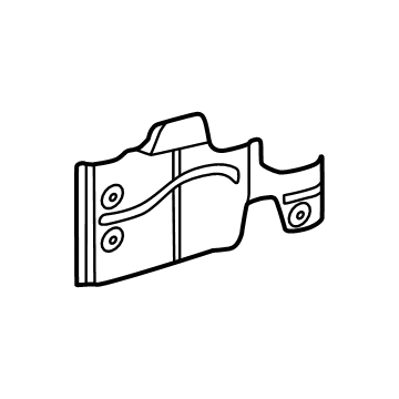 Toyota 77697-0C070 Heat Shield