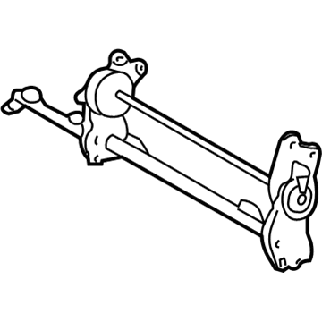 71048-48040 Toyota Lower Frame, Driver Side Illustration 1 of 1