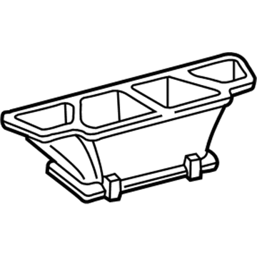 55990-AA010 Toyota Nozzle Assembly, Defroster, Lower Illustration 1 of 1