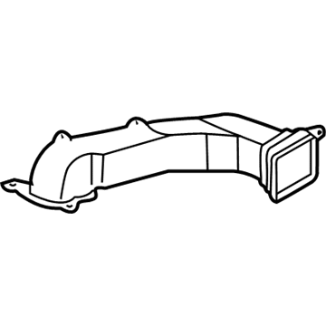 55845-AA010 Toyota Front Duct, Passenger Side Illustration 1 of 1